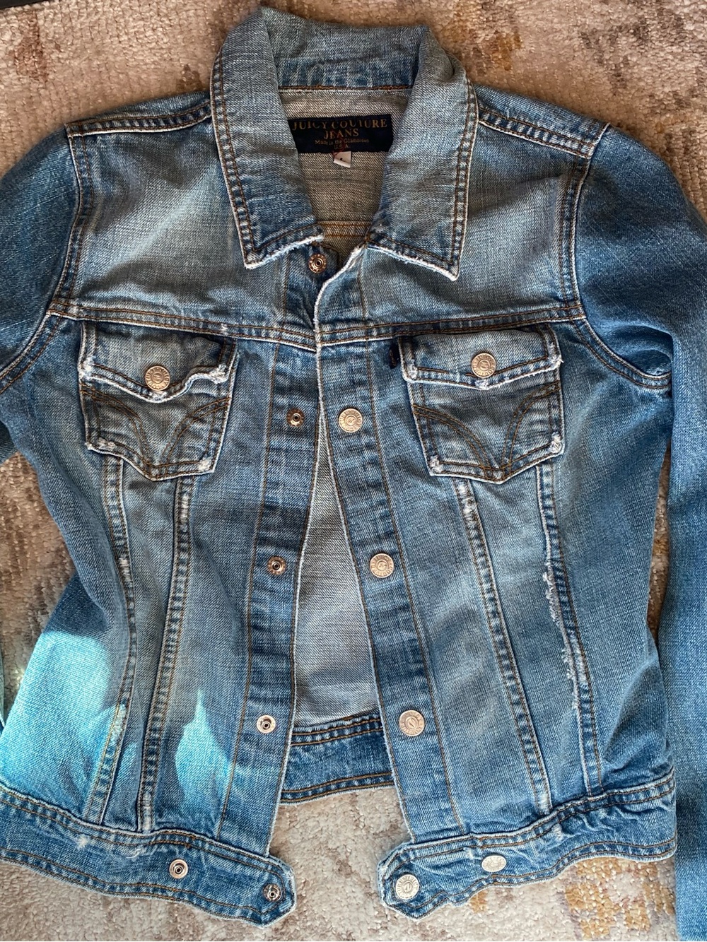 Juicy Couture Blue Denim Jacket